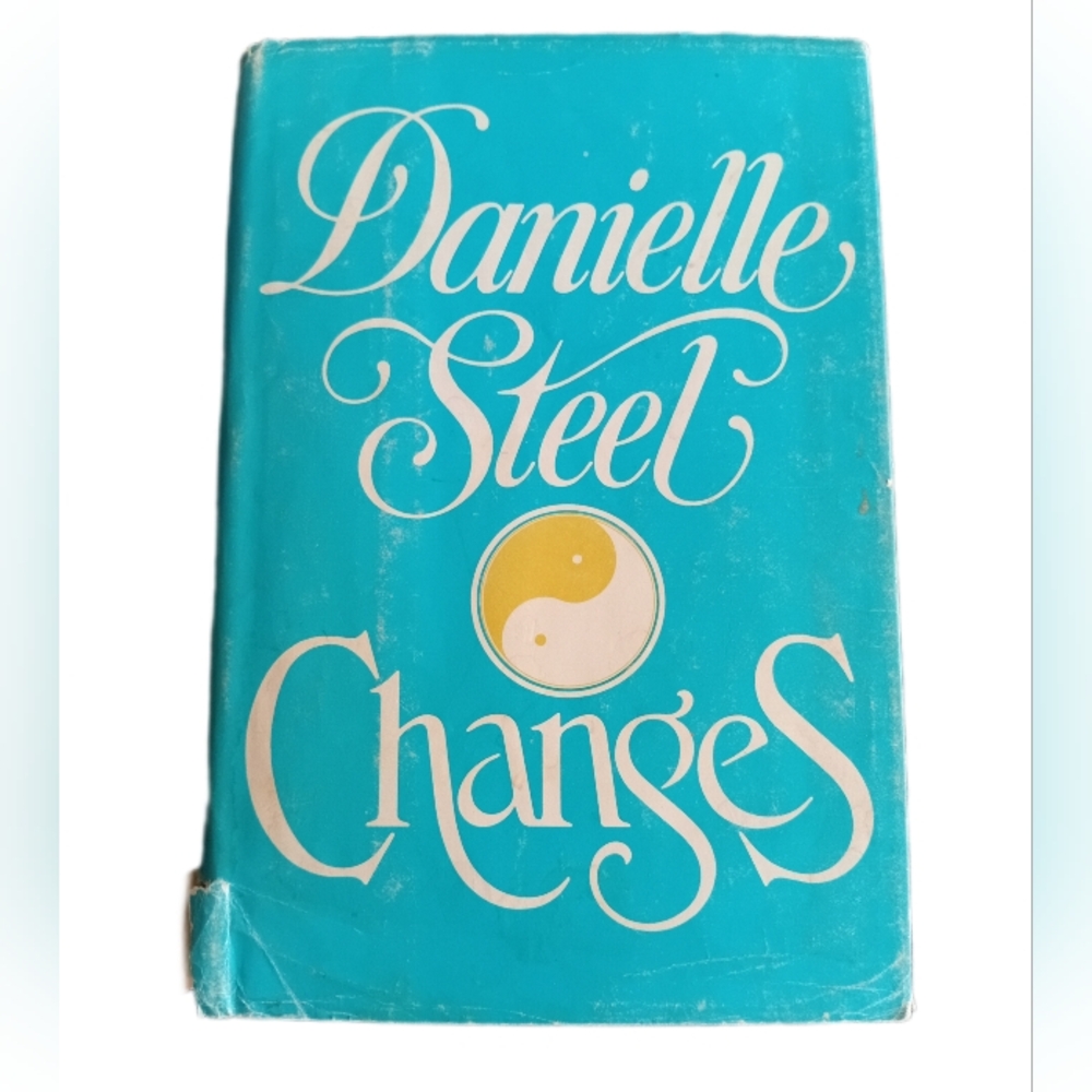Danielle Steel 'Changes' Blue Coffee Table Book